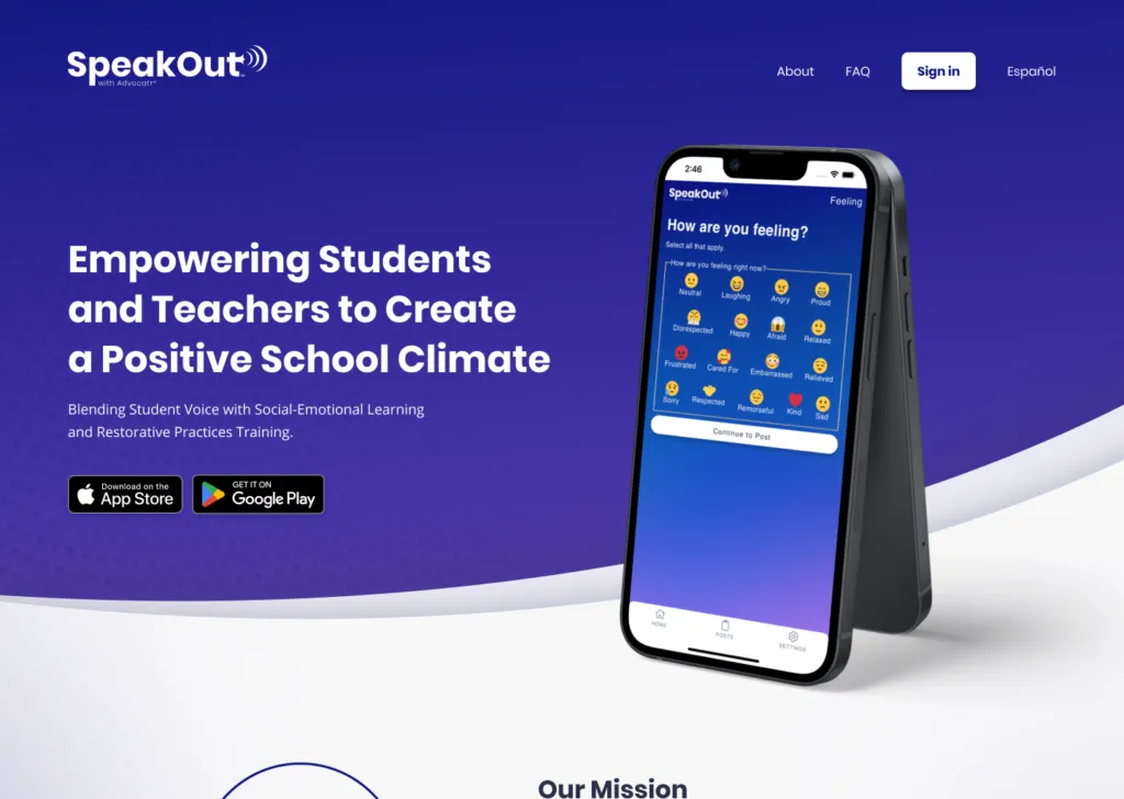 Advocatr website designed by IEQ Technology